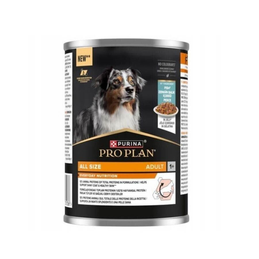 Pro Plan Jöle İçinde Balıklı Yetişkin Köpek Konservesi 400 GR TEKLI | SRC: Barcode: 8445291031036